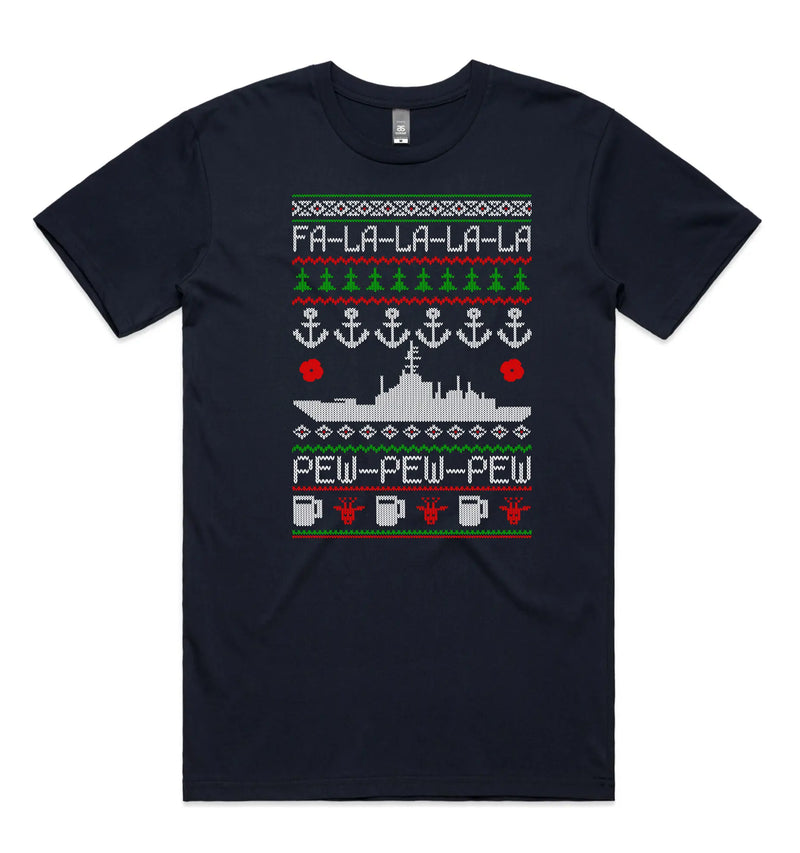 Load image into Gallery viewer, Tactical Xmas T Navy - Tactical Stubby Coolers
