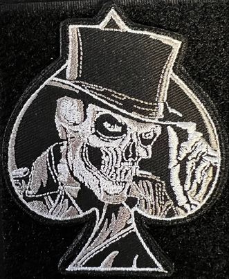 Spade Skull Patch