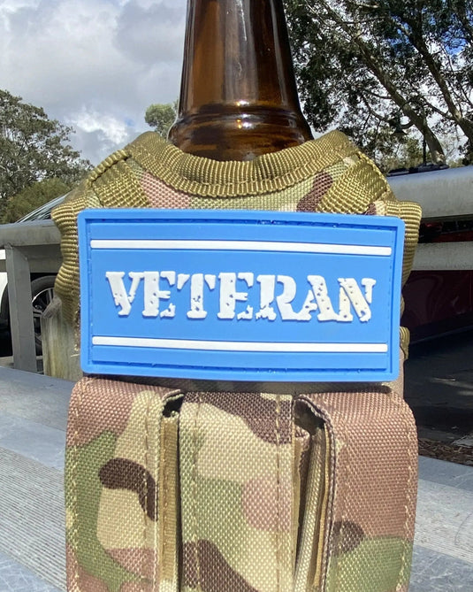 VETERAN single PVC patch - RAAF inspired - Tactical Stubby Coolers