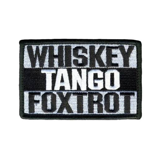 Whiskey Tango Foxtrot - Patch