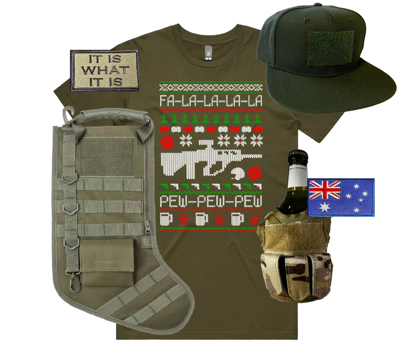 Load image into Gallery viewer, Xmas deployment kit - Tactical Stubby Coolers
