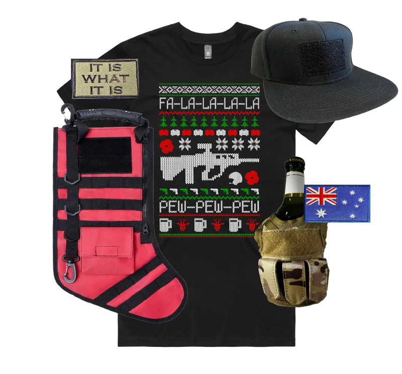 Load image into Gallery viewer, Xmas deployment kit - Tactical Stubby Coolers
