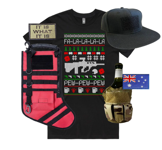Xmas deployment kit - Tactical Stubby Coolers