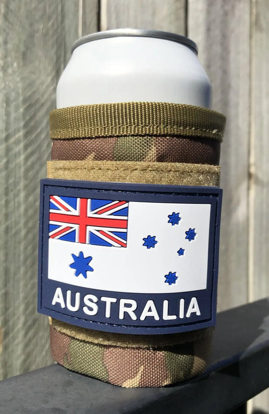 Tactical Tinnie Holder w/ Navy Ensign Patch